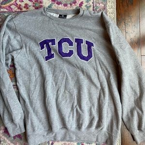 TCU oversized unused crewneck.